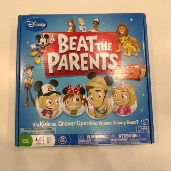 𝅺DISNEY Beat the Parents Board Game - Picture 1 of 3